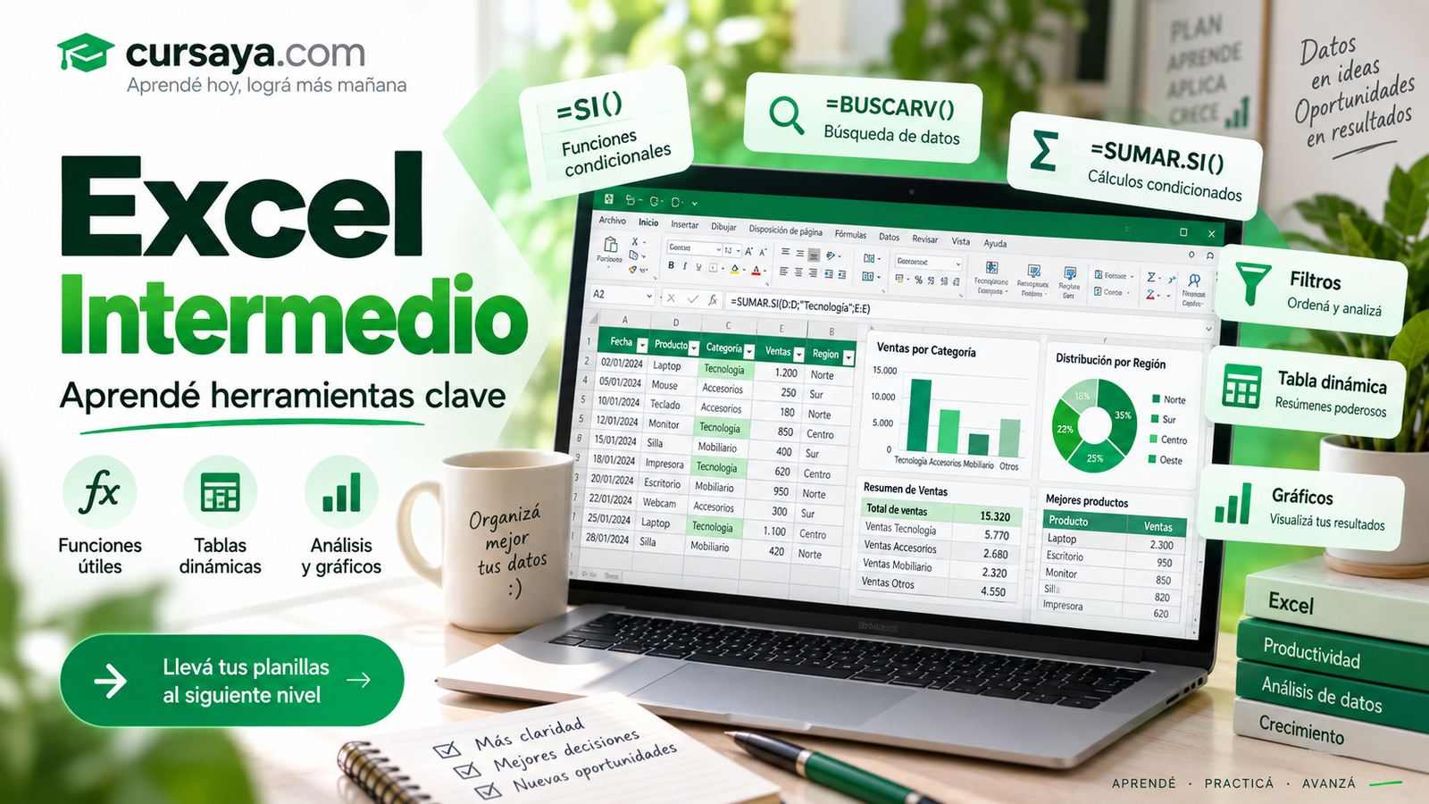 Excel Nivel INTERMEDIO
