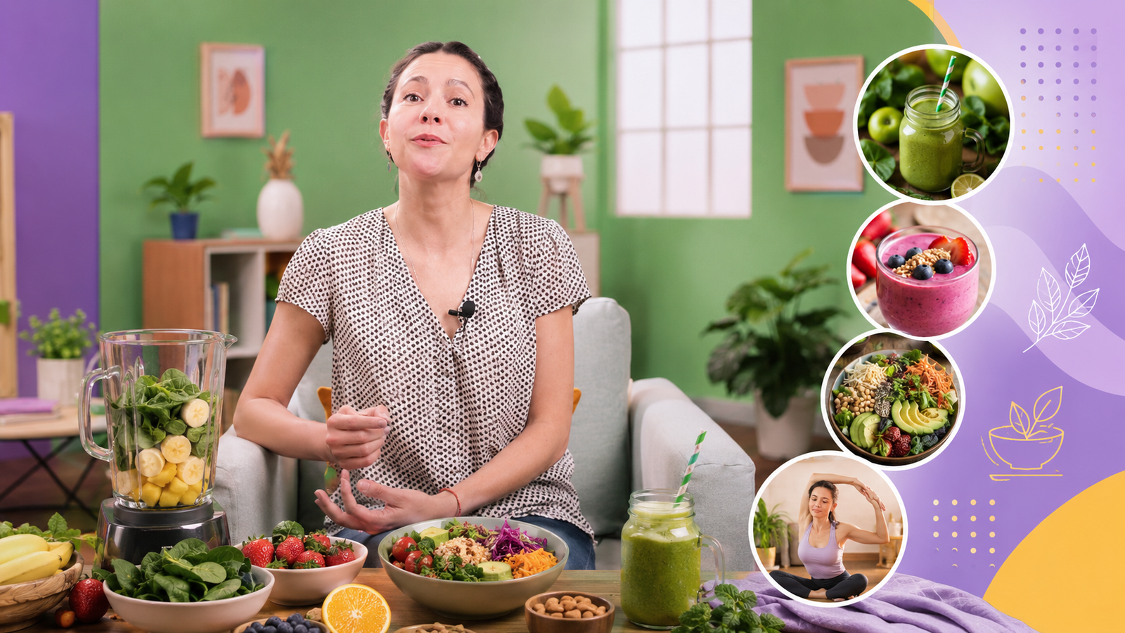 Nutricion preparacion de batidos con adriana puentes