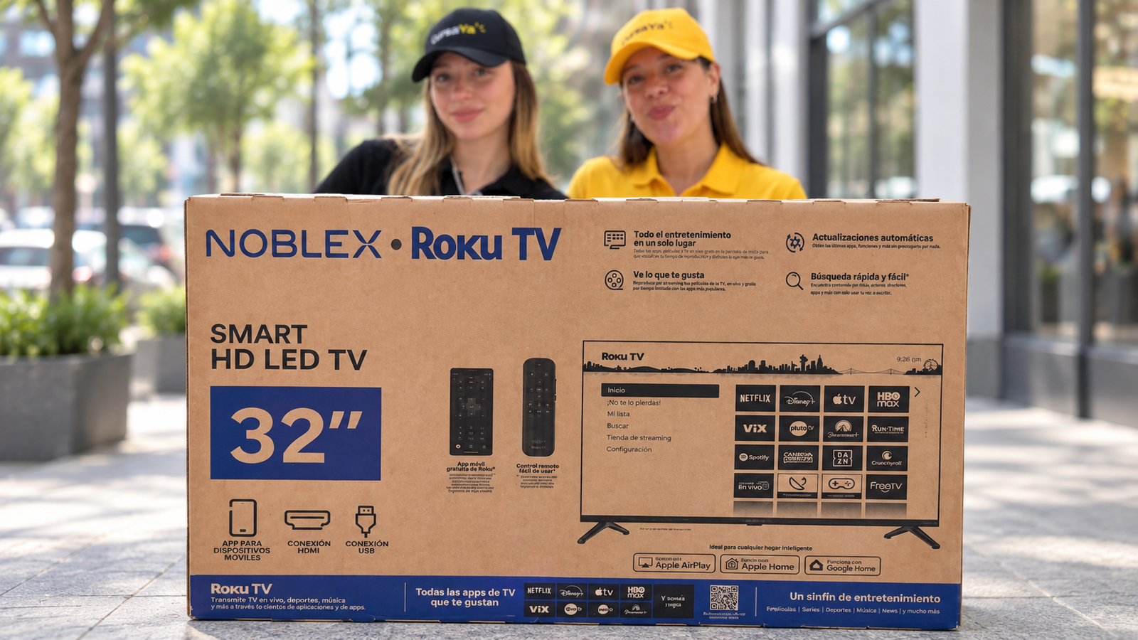 Smart TV Noblex Roku TV 32” HD